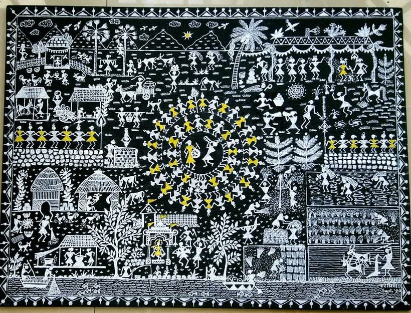 Tribal-style artwork