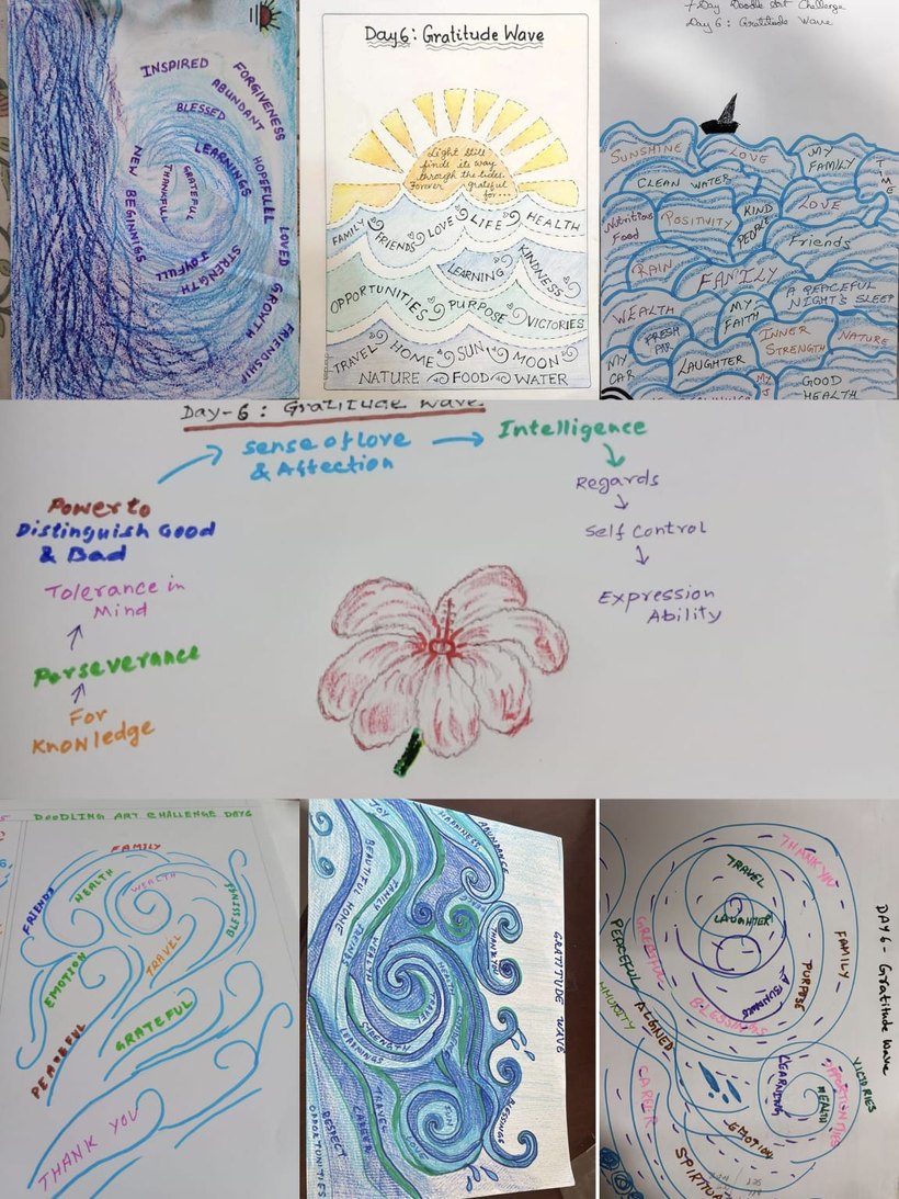 Neurographica sketches from a session